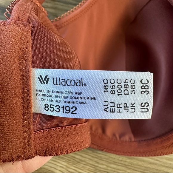 Wacoal Rust Bra - Picture 6 of 7